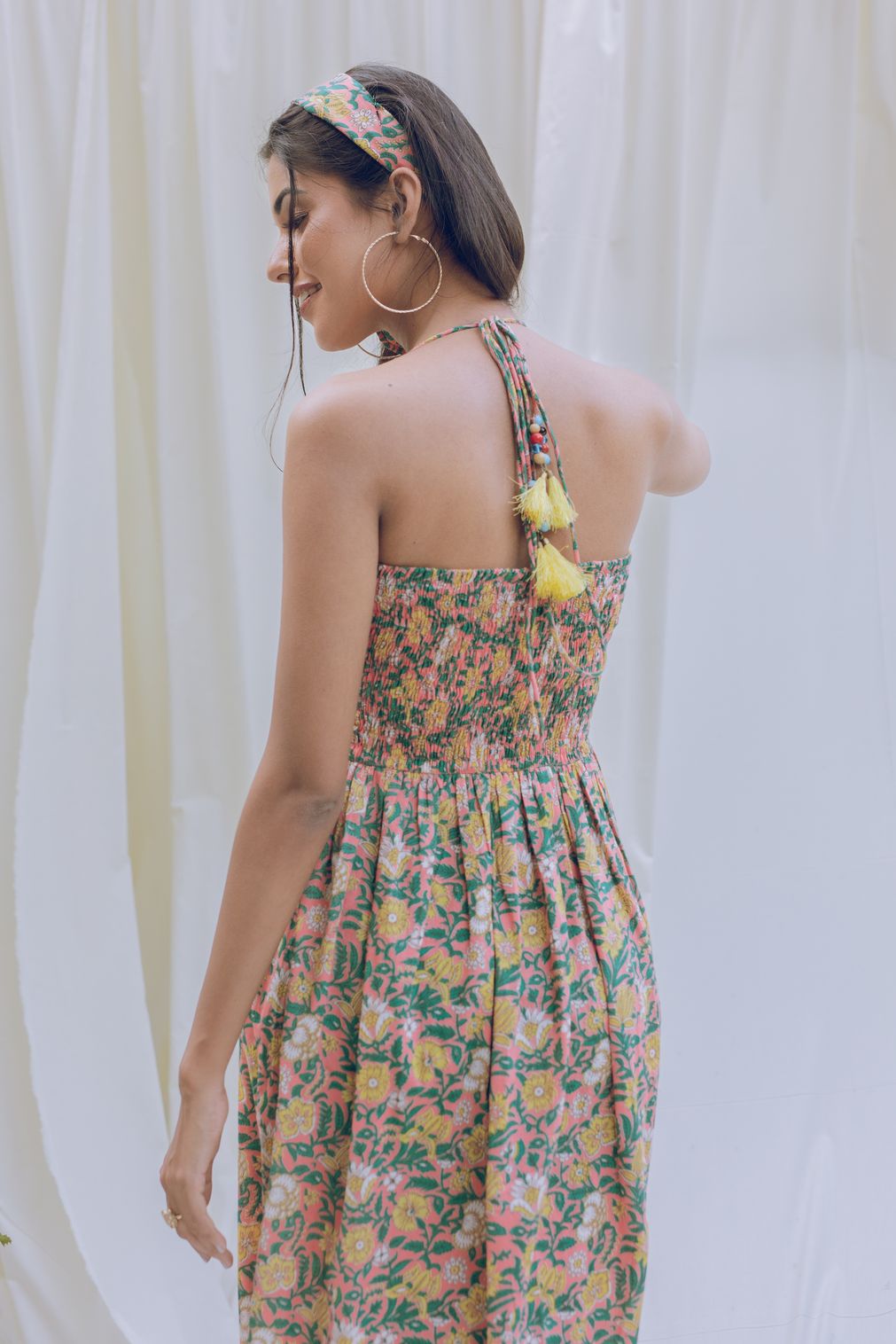 Suvi- Adaara Yellow Maxi Dress - Adaara