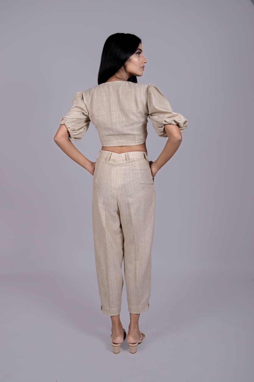 Adaara Beige Coord Set - Adaara