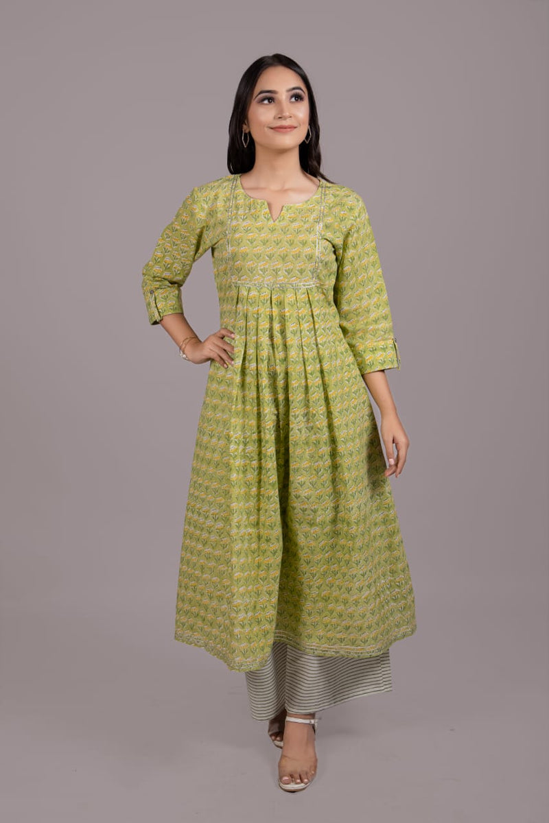Suit Set Fluorescent Green - Adaara