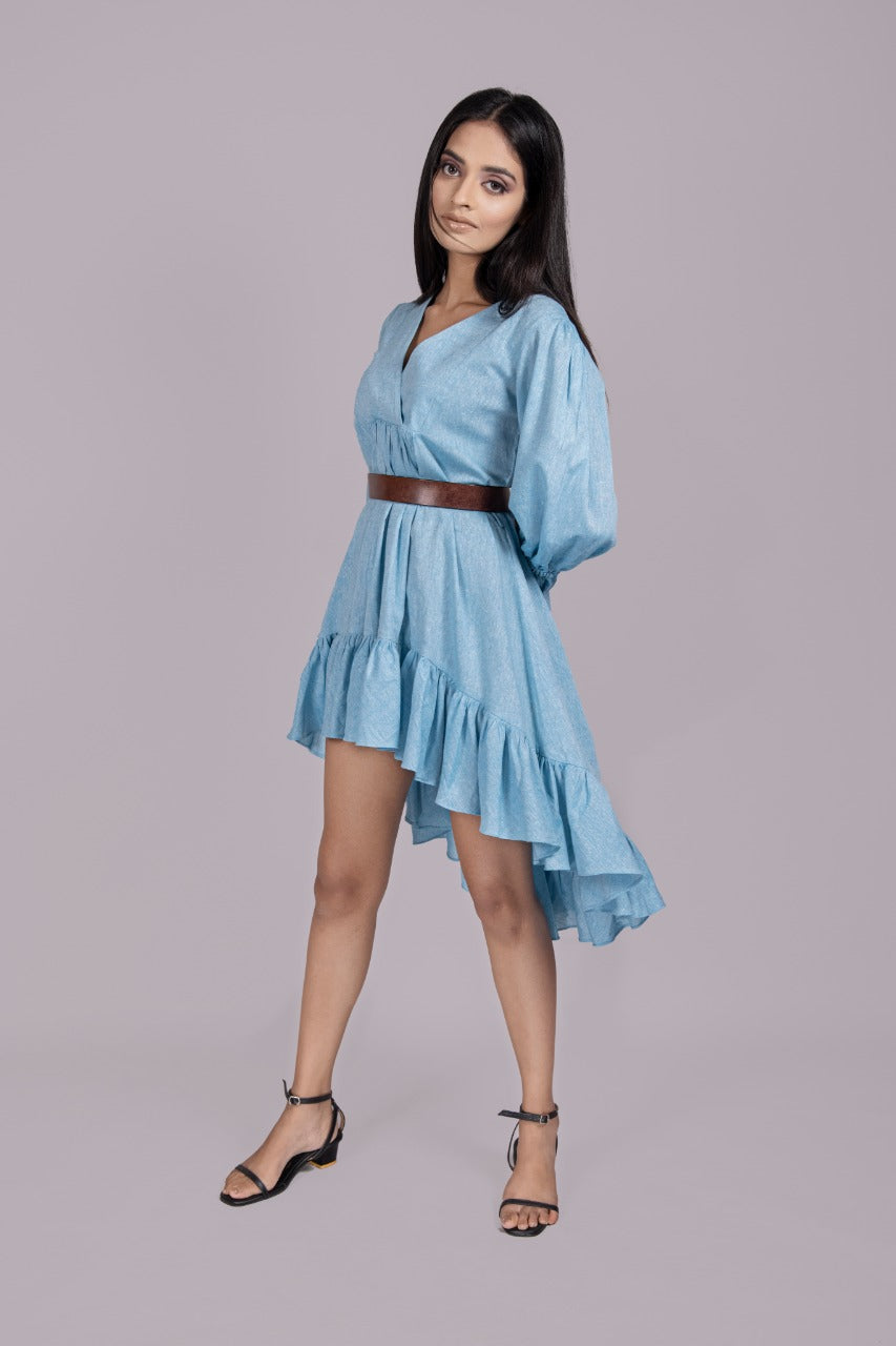 Adaara Powder Blue Dress - Adaara