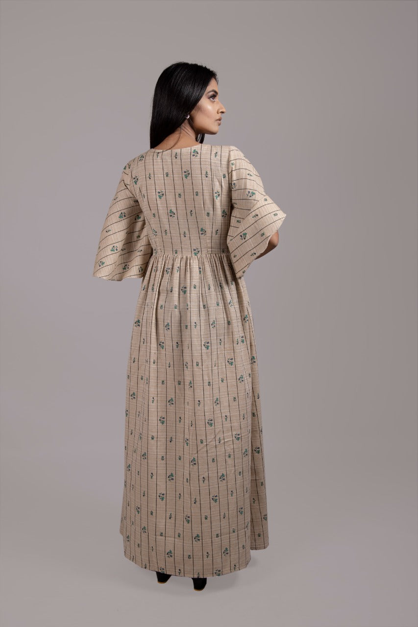 Adaara Brown Maxi Dress - Adaara
