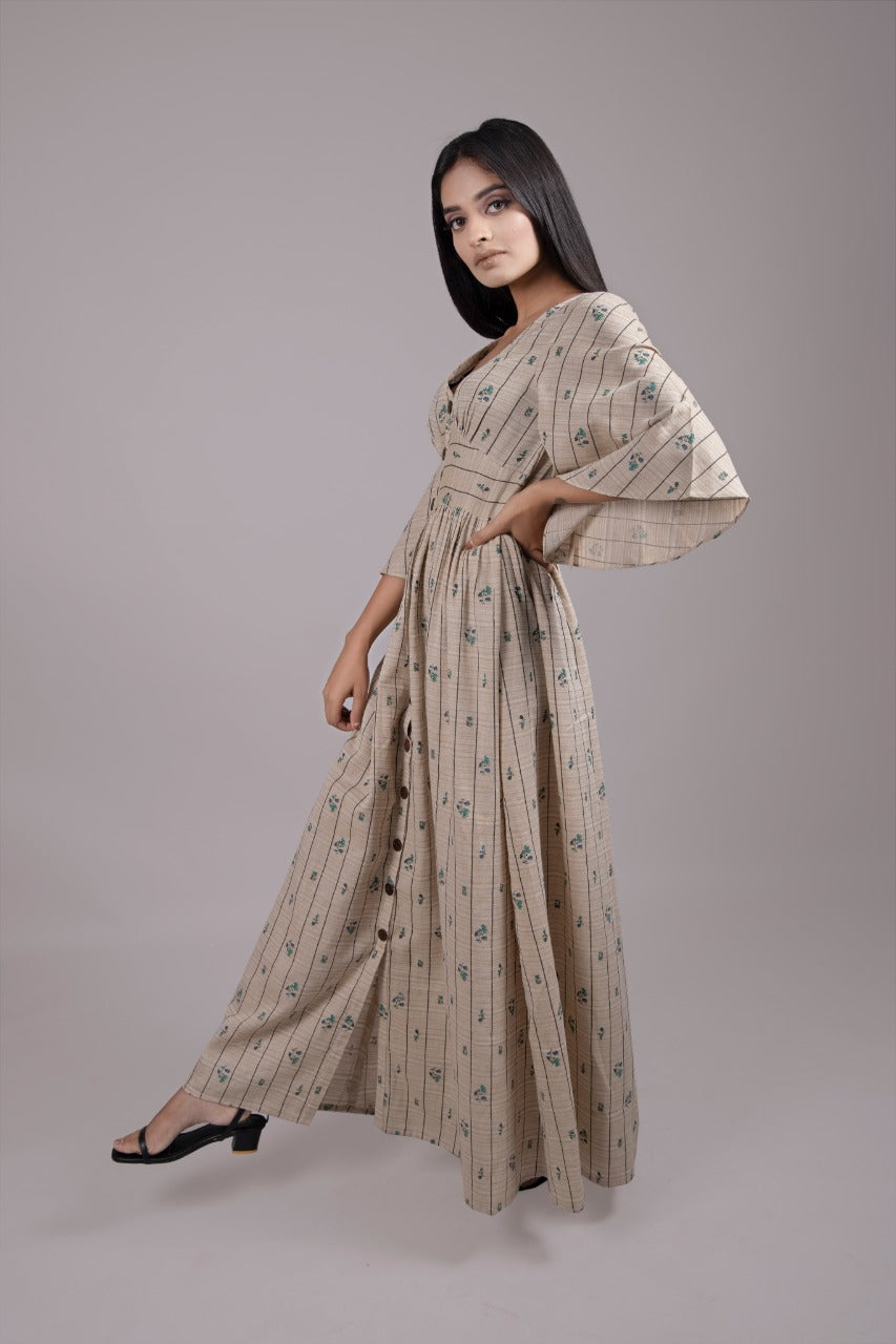 Adaara Brown Maxi Dress - Adaara